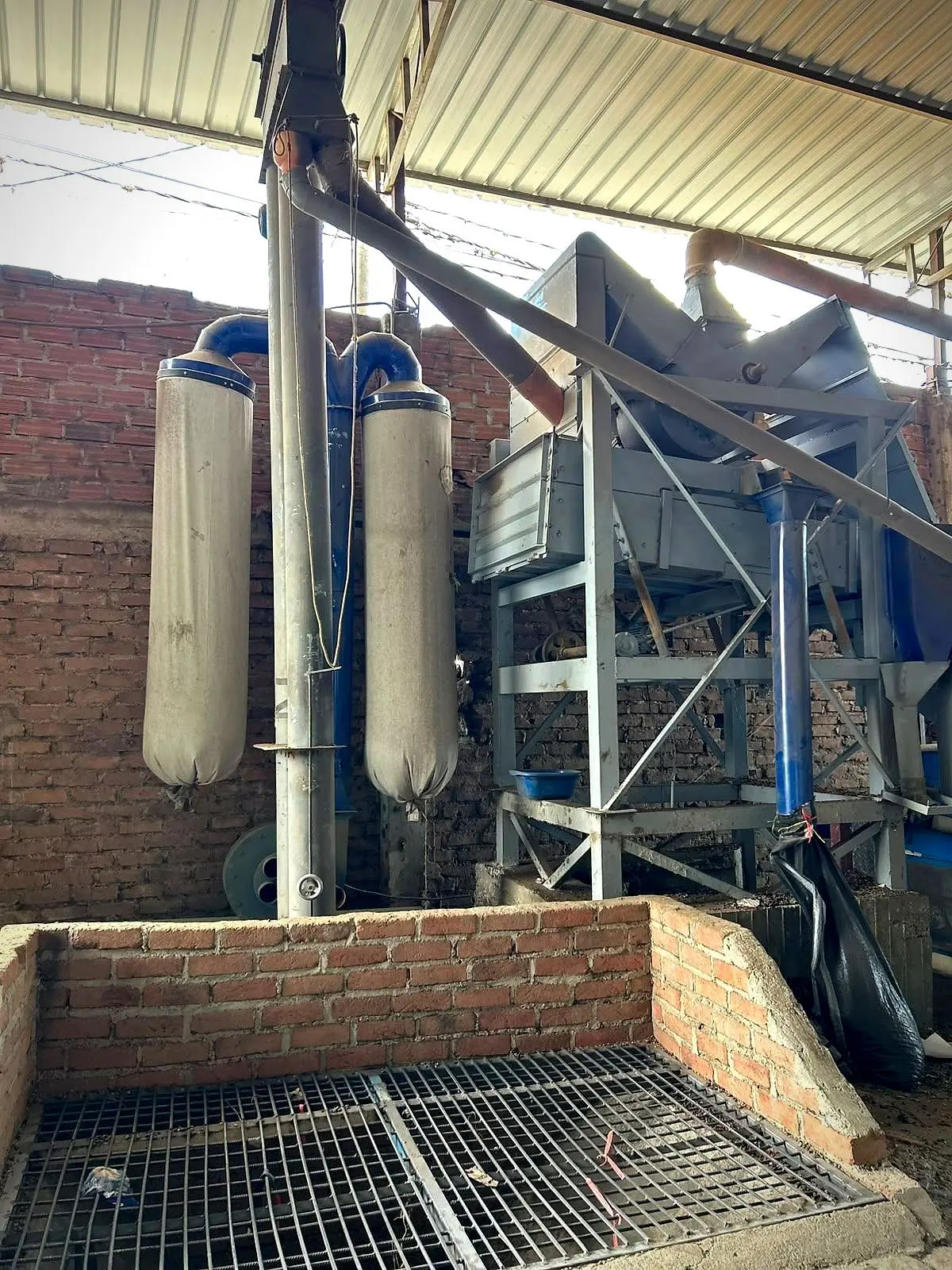Recepción y pre-limpieza
